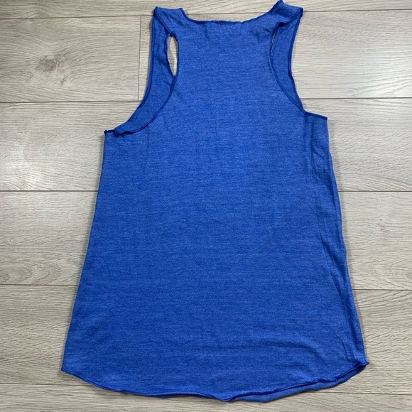 Soulcycle Blue Racerback Tank Top - Picture 3 of 9